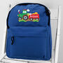 Personalised Kids Tractor Backpack, thumbnail 2 of 4