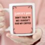 Tarot Themed The 'Mourning' Coffee Lover Mug, thumbnail 2 of 4