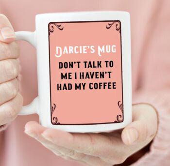 Tarot Themed The 'Mourning' Coffee Lover Mug, 2 of 4