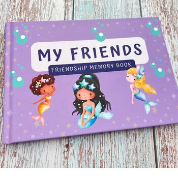 My Friends Mermaid Friendship Memory Book, 2 of 11