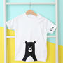 Bunny Or Bear Personalised Unisex T Shirt, thumbnail 5 of 5