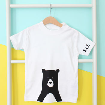 Bunny Or Bear Personalised Unisex T Shirt, 5 of 5