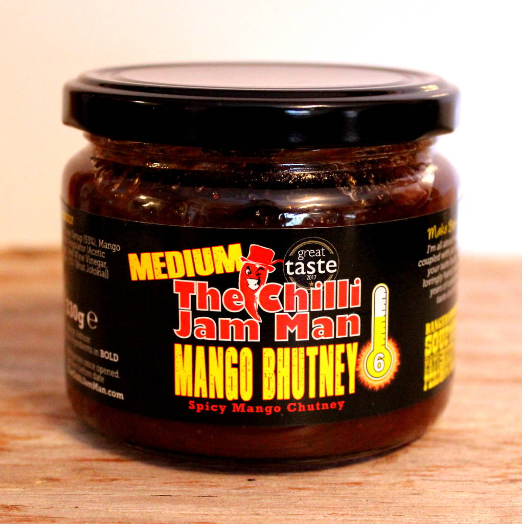mango bhutney chilli dip by the chilli jam man