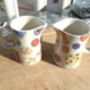 Set Of Two Mini Cream Jugs In Sewing Room Design, thumbnail 11 of 12