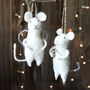 Felt Mouse With Tinsel Collection, thumbnail 2 of 2