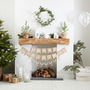 Wooden Table Shaped Confetti Christmas, thumbnail 3 of 3