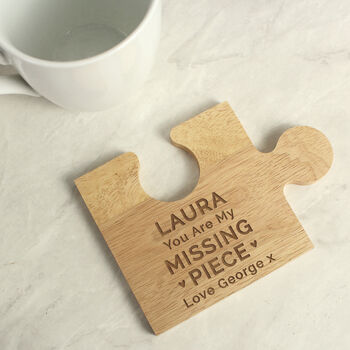 Personalised My Missing Piece Jigsaw Piece, 2 of 2