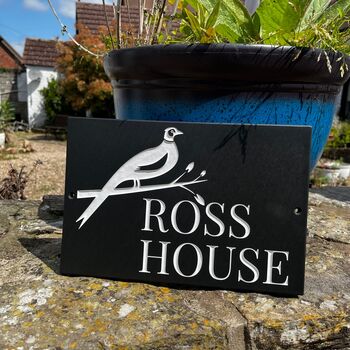 Personalised Slate House Sign, 4 of 12