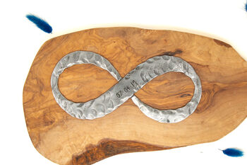 Personalised Iron Infinity Knot Sculpture, 2 of 12