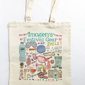 Personalised Festival Survival Bag, 2 of 12