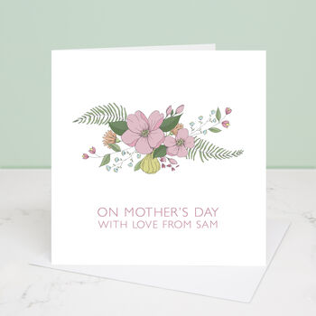 Floral Mother's Day Card And Mug Set, 6 of 6