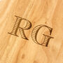 Personalised Pizza Initials Chopping Board, thumbnail 3 of 3