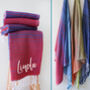 Personalised Sustainable Gift, Beach Towel, thumbnail 1 of 7