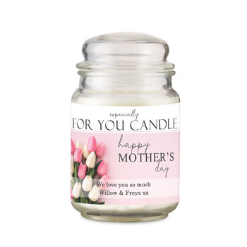 Personalised Mother's Day Scented Candle Jar, 5 of 6