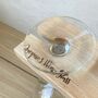 Personalised Wooden Wine Glass Server, thumbnail 4 of 8