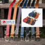 Handmade Leather Belt And Matching Keyring Mens Gift Made In The UK, thumbnail 1 of 11