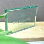 Personalised Glass Block Award / Paperweight, thumbnail 4 of 5