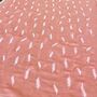 Coral Peach Embossed Feather Scarf, thumbnail 3 of 6