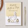 Duck With Chicks, Best Mummy, Happy Mother's Day Card, thumbnail 1 of 2