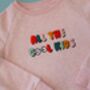 All The Cool Kids Embroidered Unisex Sweater, thumbnail 3 of 5