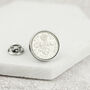 Personalised 60th Birthday Sixpence Tie Or Brooch Pin, thumbnail 6 of 7