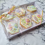 Luxury Hand Iced Biscuits Gift Box, Six Or 12 Biscuits, thumbnail 8 of 12