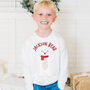 Personalised Kids Polar Bear Family Christmas Jumper, thumbnail 1 of 10