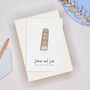 Statue Of Liberty Personalised Engagement Card, thumbnail 4 of 8