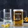 Personalised Engraved Tankard Fathers Day Gift For Grandad, thumbnail 5 of 6