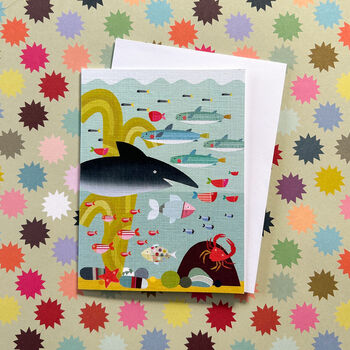 Mini Underwater Greetings Card, 4 of 5