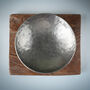 11th Anniversary Gift; Large Hammered Steel Bowl, thumbnail 4 of 12