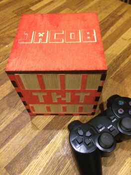 Personalised Minecraft Tnt Box, 2 of 3