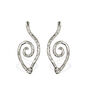 Kleo Earrings Silver Plated, thumbnail 1 of 4