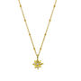Small Star Necklace With White Sapphires, thumbnail 3 of 3