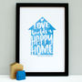 Personalised Love Builds… New Home Print, thumbnail 10 of 11