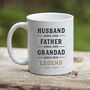 Personalised Grandad Established Mug Grandparent Gifts, thumbnail 2 of 4