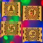 Personalised Diwali Wooden Lantern With Gift, thumbnail 9 of 12