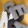 Navy Blue Fabric Letters, thumbnail 5 of 12