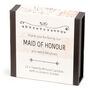 Maid Of Honour, Relaxation Candle Wedding Gift Set, thumbnail 3 of 12