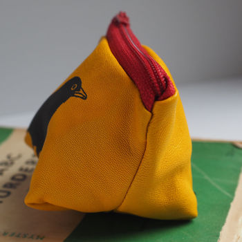 Small Blackbird Leather Coin Purse, 4 of 9