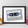 70th Birthday Print Songs On The Day You Were Born, thumbnail 1 of 10