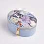 Catherine Rowe Pet Portraits Whippet Oval Jewellery Box, thumbnail 2 of 4