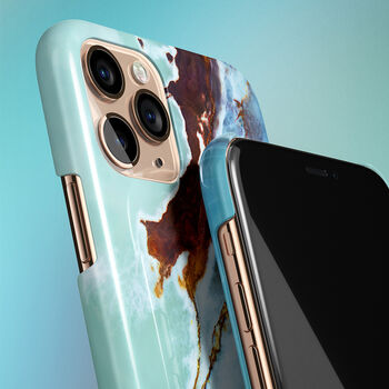 Blue Ocean Marble Case For iPhone, 2 of 4