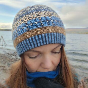 Oxna Ocean Beanie Hat, 4 of 8