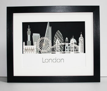 Paper Cut London Skyline Picture, 3 of 8