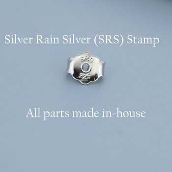 Sterling Silver Badger Head Stud Earrings, 9 of 11