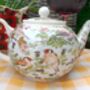 Two Cup Teapot In British Birds Design, thumbnail 4 of 9