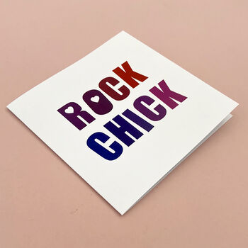 Rock Chick Card, 2 of 2