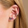 Colour Pop Butterfly Stud Earrings, thumbnail 2 of 9