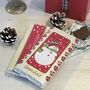 Personalised Christmas Chocolate Bar With Polka Dots, thumbnail 1 of 7